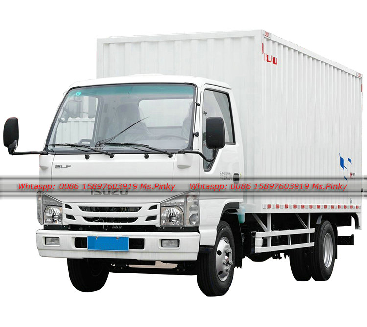 Qualité supérieure 2T -5Tons 100P ELF ISUZU Van Box Truck
