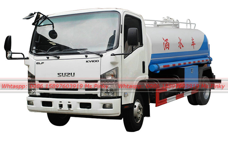 Eau de camion d'ISUZU KV100 pour boire la promotion de bas prix de moteur de l'euro 6 de 120HP